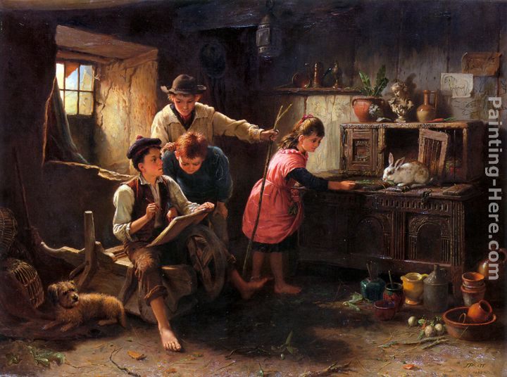 Emilie Preyer The Studio of a Rustic Genius